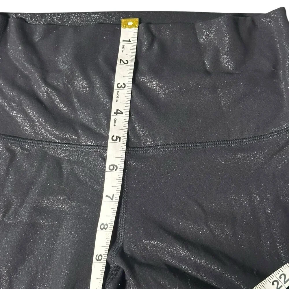 Lululemon Align High-Rise Pant ShineRadiate Foil Print Black Shimmer Leggings 4